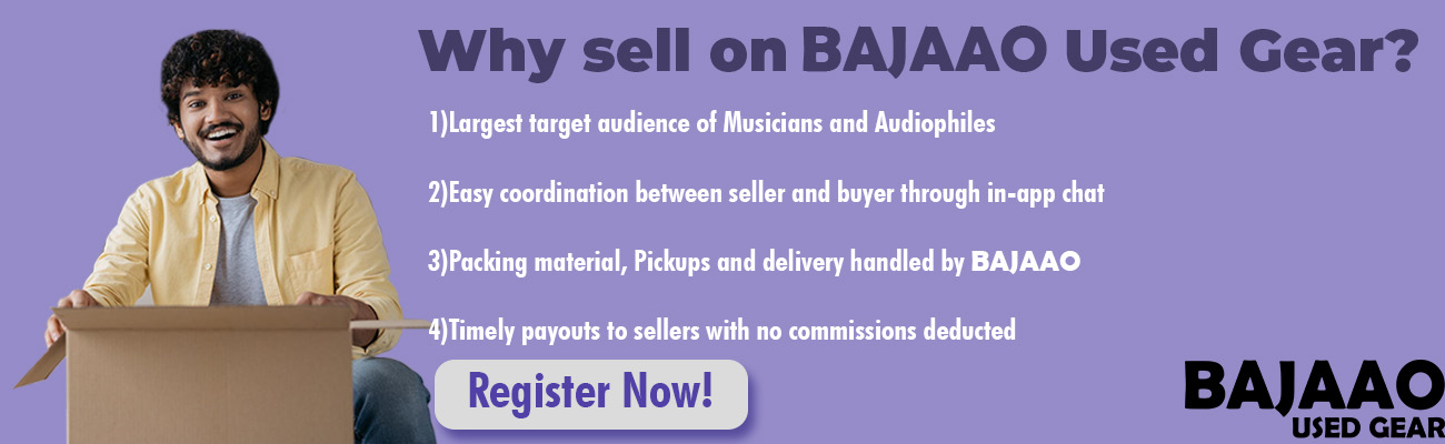 Buy & Sell Used Music Gear & Instruments in India | Bajaao Used Gear